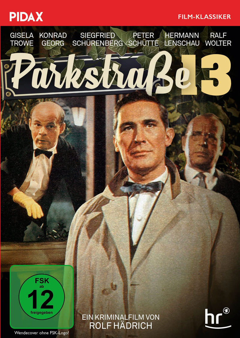 Parkstraße 13 / Spannender Kriminalfilm mit toller Besetzung (Pidax Film-Klassiker