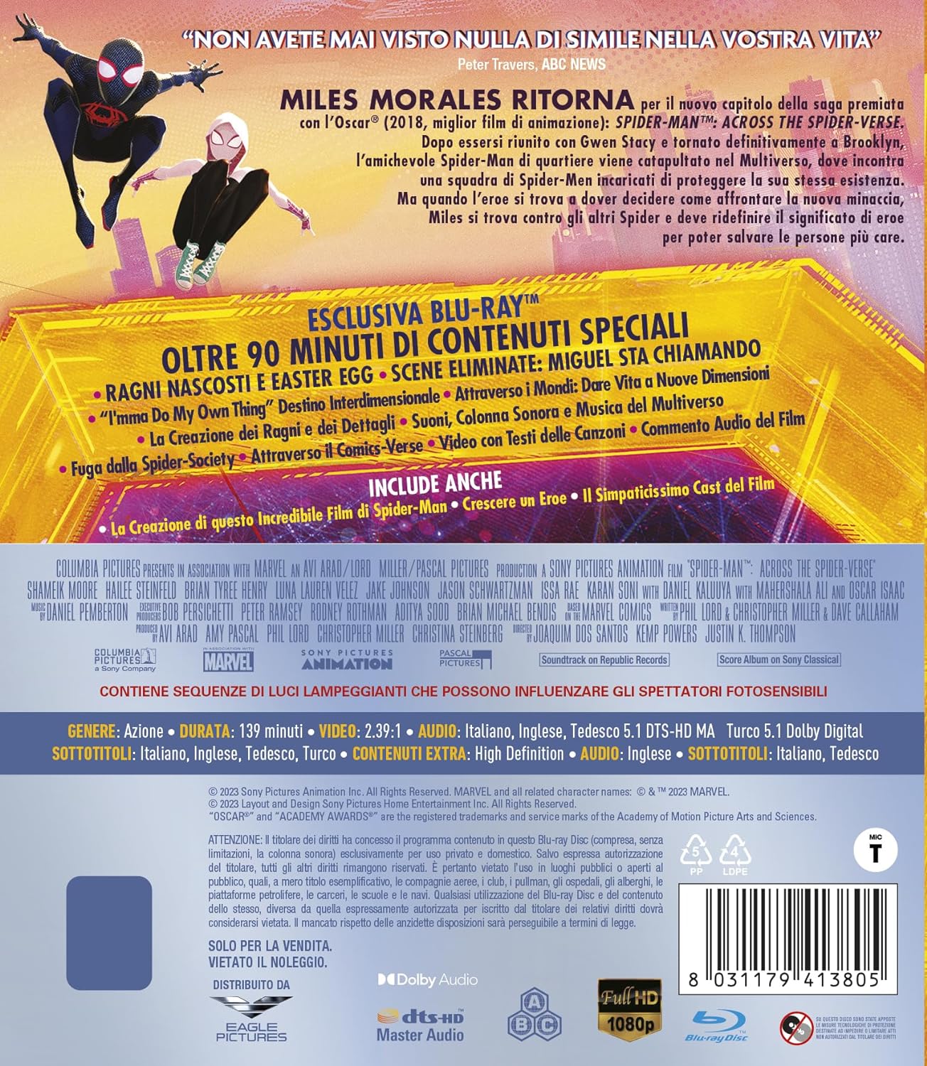 Spider-Man: Across The Spider-Verse - Bd + Card