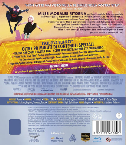 Spider-Man: Across The Spider-Verse - Bd + Card