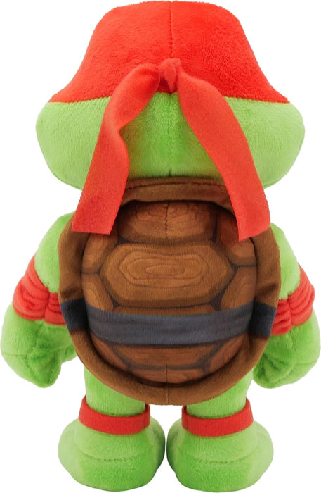 Teenage Mutant Ninja Turtles: Mutant Mayhem Raphael Plush Toy, 8 Inch Red Masked Soft Doll of TMNT Movie Hothead Muscle Fighter Raph , HRC79