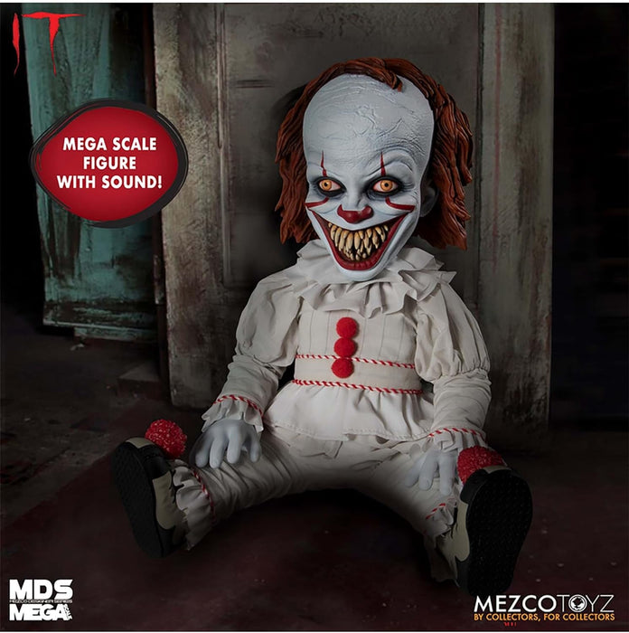 Mezco 15" IT Sinister Pennywise Figure With Sound