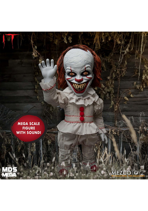 Mezco 15" IT Sinister Pennywise Figure With Sound