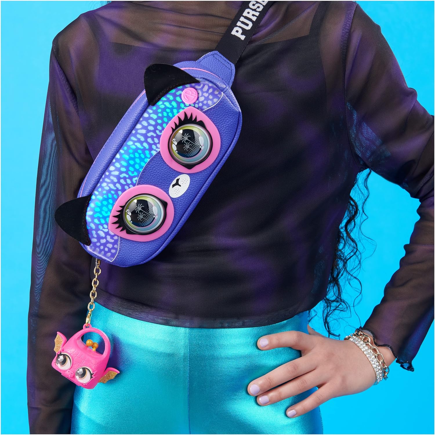 Purse Pets - Heuptasje - Cheetah - Interactief speelgoedtas meer dan 30 geluiden en lichteffecten