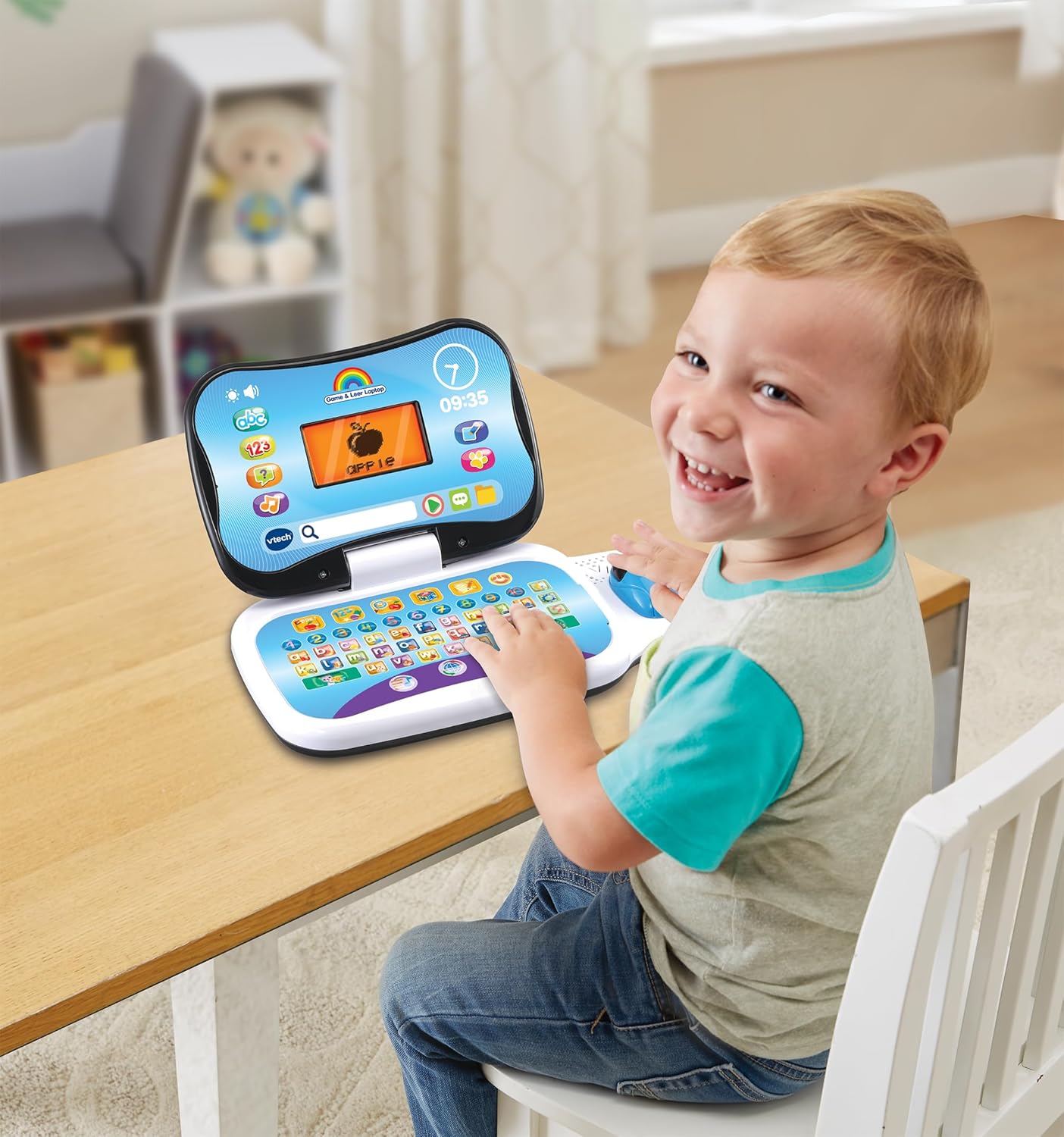 VTech 80-524823 Game & Leather Laptop