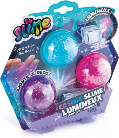 Canal Toys Light Up Cosmic Slime 3 Pack