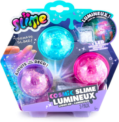Canal Toys Light Up Cosmic Slime 3 Pack