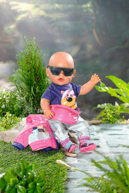 BABY born- Accesorios para Muñecas, sólido, Color Black (Zapf Creation 835654