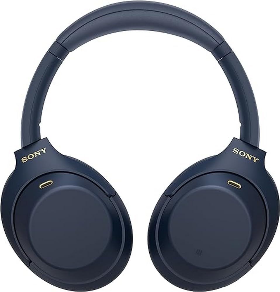 Sony WH1000XM4L.CE7 Auriculares inalámbricos circumaurales con cancelación de Ruido, Autonomía de 30 Horas, para Alexa, Siri y Asistente de Google con micrófono, Color Azul (Midnight Blue)