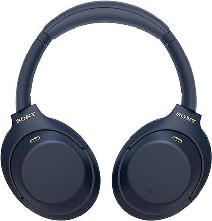 Sony WH1000XM4L.CE7 Auriculares inalámbricos circumaurales con cancelación de Ruido, Autonomía de 30 Horas, para Alexa, Siri y Asistente de Google con micrófono, Color Azul (Midnight Blue)