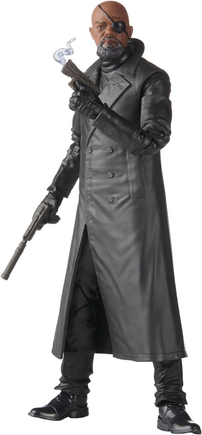 Marvel Legends Series Nick Fury, Secret Invasion Collectible 6-Inch Action Figures, Ages 4 and Up