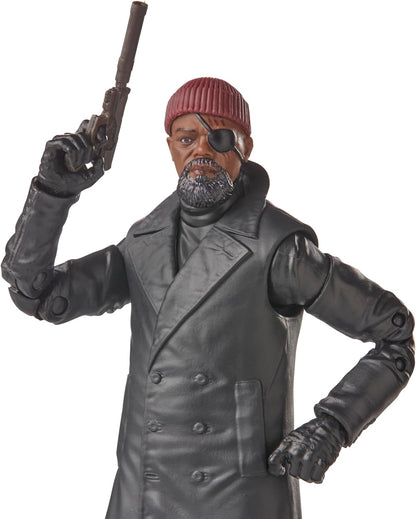 Marvel Legends Series Nick Fury, Secret Invasion Collectible 6-Inch Action Figures, Ages 4 and Up