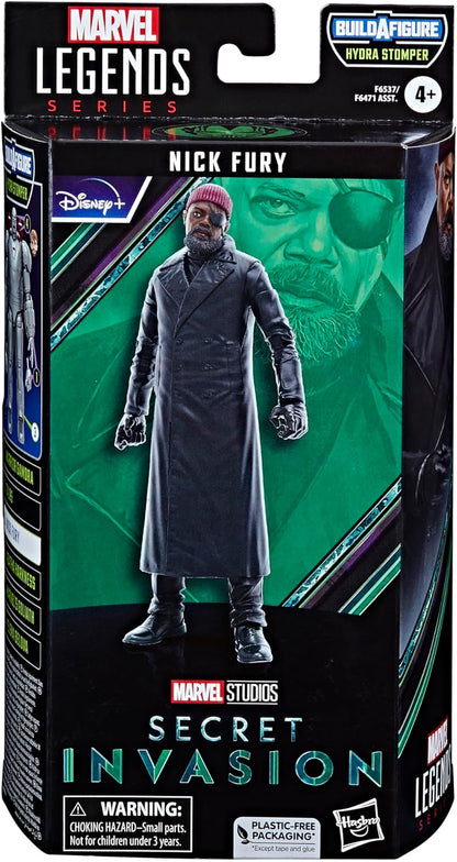 Marvel Legends Series Nick Fury, Secret Invasion Collectible 6-Inch Action Figures, Ages 4 and Up