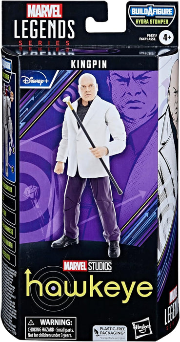 Hasbro Marvel Legends Series Kingpin, Hawkeye Marvel Legends Action Figures, 6”