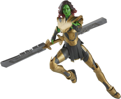 Hasbro Marvel Legends Series Warrior Gamora, What If...? Marvel Legends Action Figures, 6”