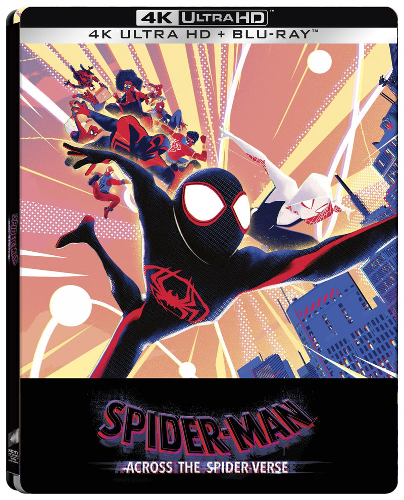Spider-Man: Across The Spider-Verse - 4K Steelbook (Bd 4K + Bd Hd) + 6 Card