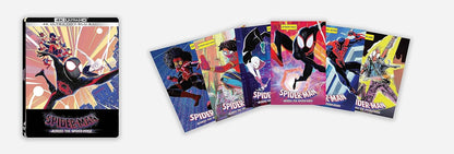 Spider-Man: Across The Spider-Verse - 4K Steelbook (Bd 4K + Bd Hd) + 6 Card