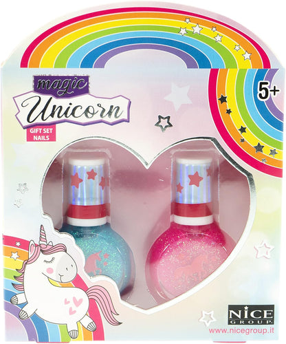 MAGIC UNICORN 16005 Nice Group Gift Set, 1 Box Make Up Unicorn Style Assorted Surprise Nail or Face Kit, Multicolour, Taglia Unica