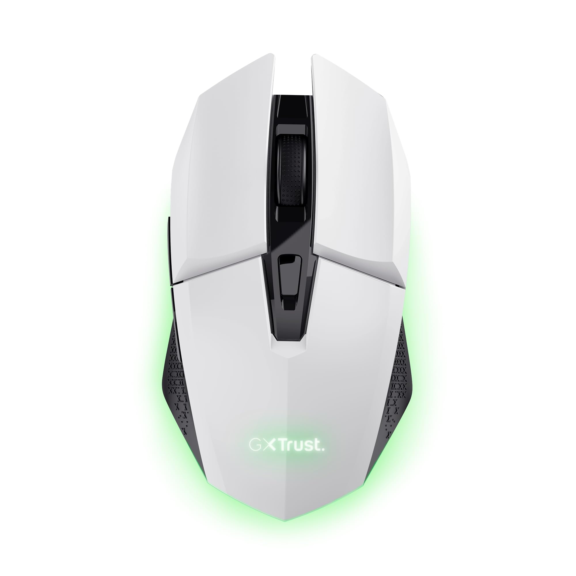 Trust Gaming GXT 110W Felox Rechargeable Wireless Gaming Mouse, 80h Playtime, 800-4800 DPI, Multicolour LED Lighting, 6 Buttons, RGB Computer Mouse for PC, Laptop, Windows