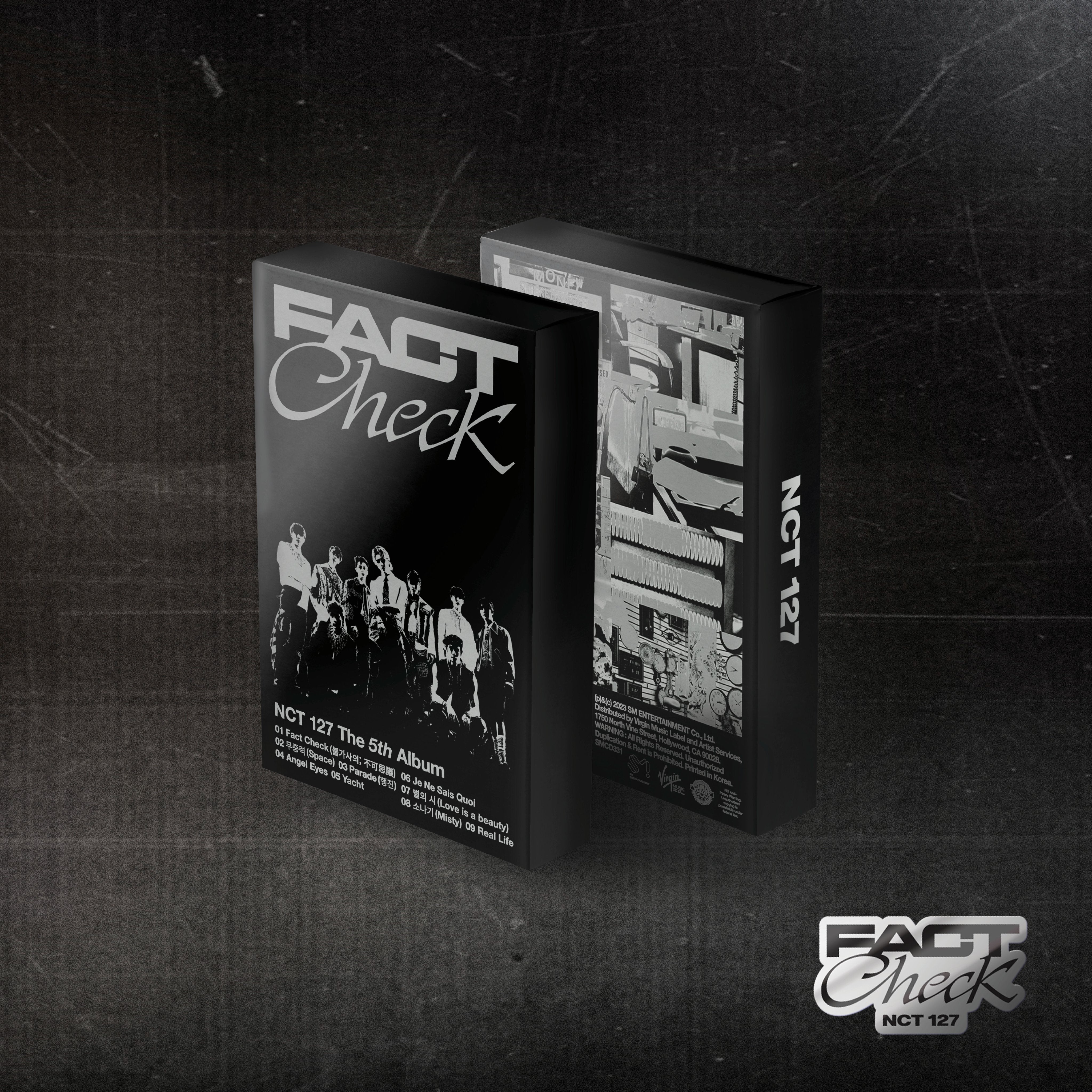 NCT 127 the 5th Album 'Fact Check' (QR Ver.)