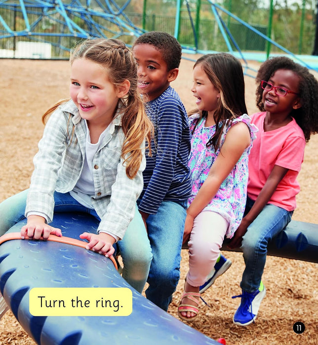 Scholastic Phonics for Little Wandle: Fun at the Park (Set 6). Decodable phonic reader for Ages 4-6. Letters and Sounds Revised - Phase 3 (Phonics Book Bag Readers Non-fiction