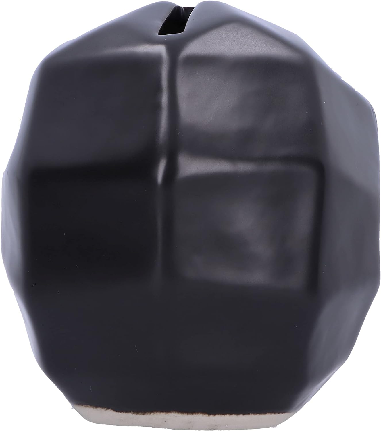 Nemesis Now Geometric Money Box 11.6cm, Ceramic, Black Geometric Skull Ornament, Money Box