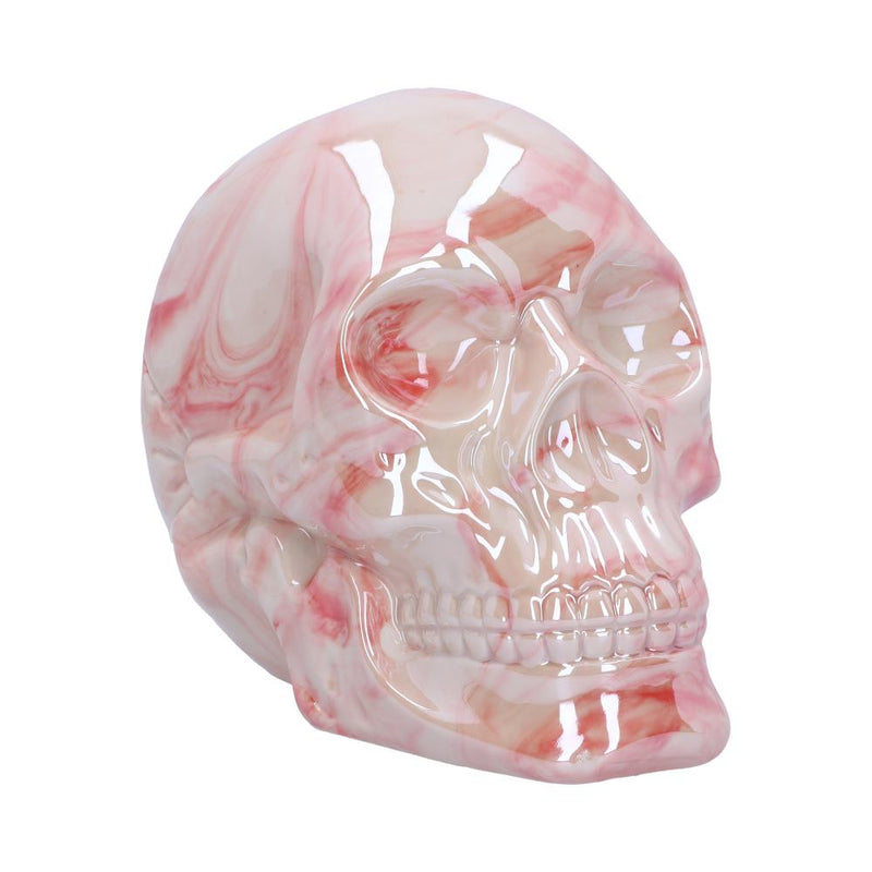 Marbellum Pink Marble Skull (Large) 13.5Cm