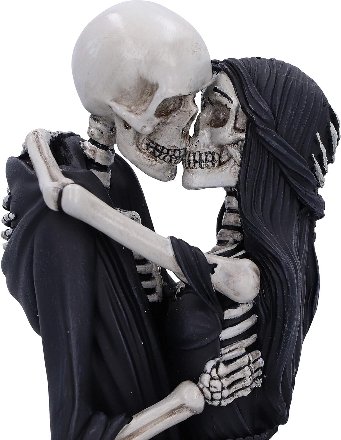 Nemesis Now Eternal Kiss 24cm, Resin, Gothic Wedding Giftware, Skeleton Kiss Figurine, Cast in the Finest Resin, Hand-Painted