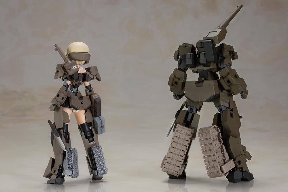 Frame Arms Girl figurine Plastic Model Kit Gourai-Kai & Exosuit Unit 22 cm
