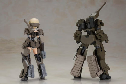 Frame Arms Girl figurine Plastic Model Kit Gourai-Kai & Exosuit Unit 22 cm