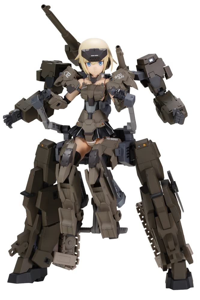 Frame Arms Girl figurine Plastic Model Kit Gourai-Kai & Exosuit Unit 22 cm