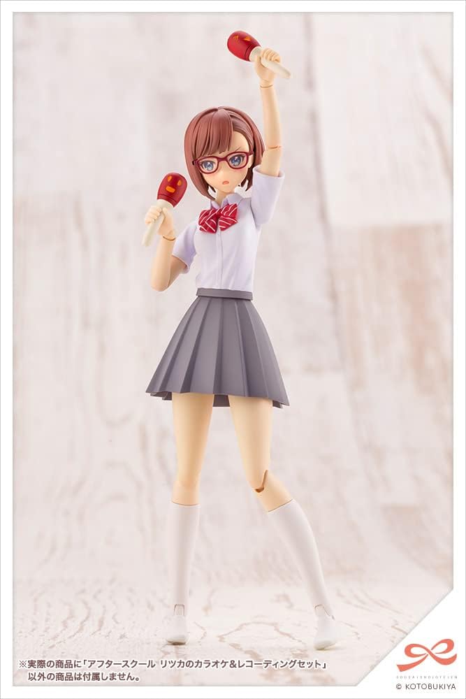 Kotobukiya Sousai Shojo Teien accessoires 1/10 After School Ritsuka's Karaoke & Recording Set