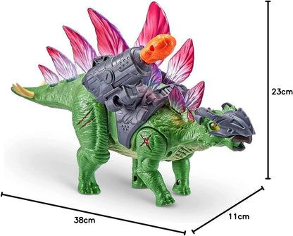 Robo Alive Dino Wars Raptor Toy, Robotic Toy, Realistic Dinosaur Movement, Battle Armor (Stegosaurus