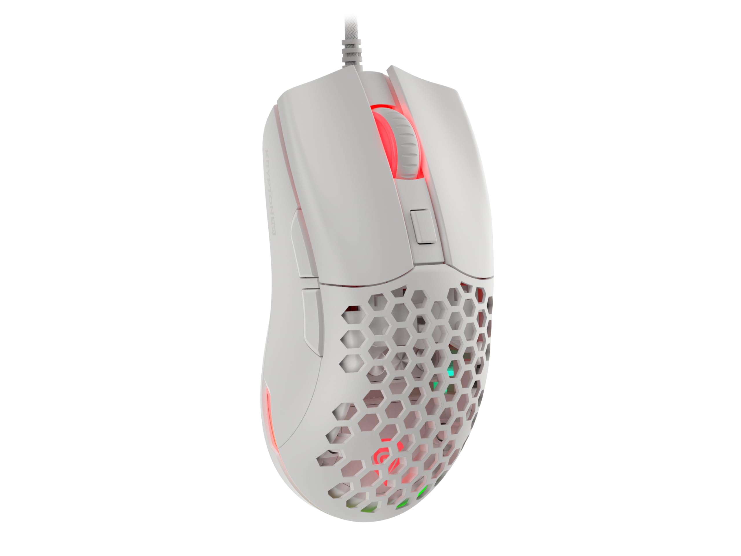 GENESIS Krypton 750 RGB 8000DPI Ultra-light White Gaming Mouse