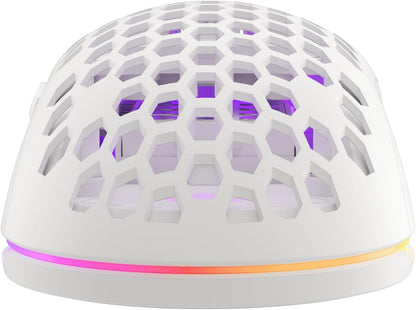 GENESIS Krypton 750 RGB 8000DPI Ultra-light White Gaming Mouse