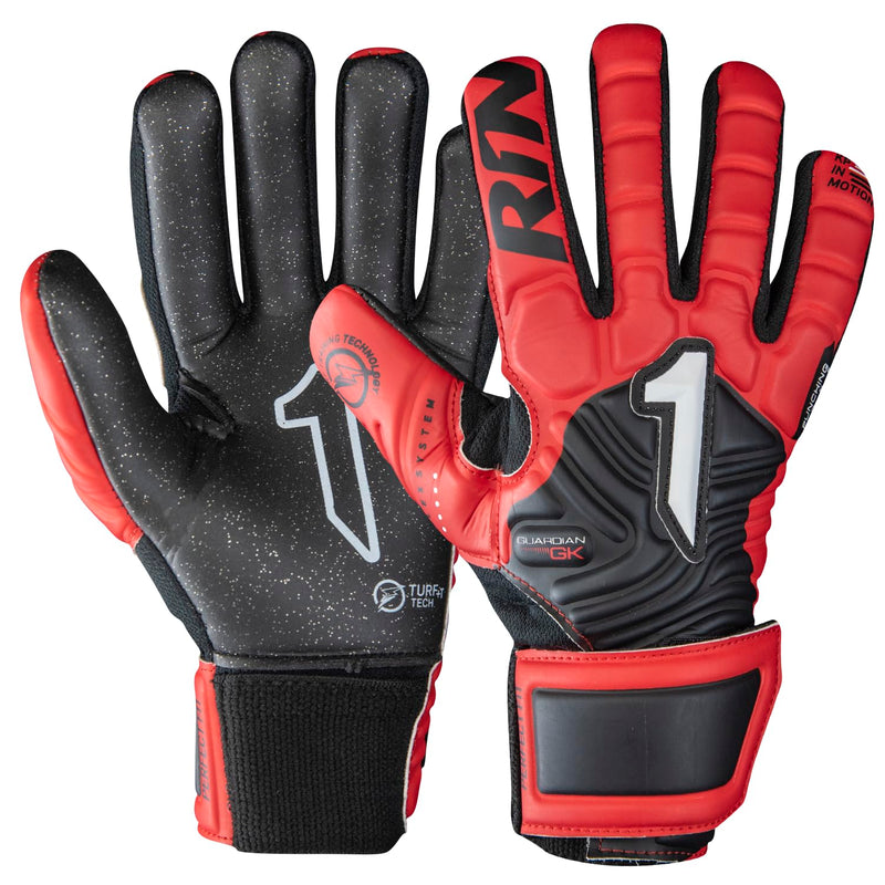 Children`S Goalkeeper Gloves Rinat Guardian Gk  Black (Size: 3)