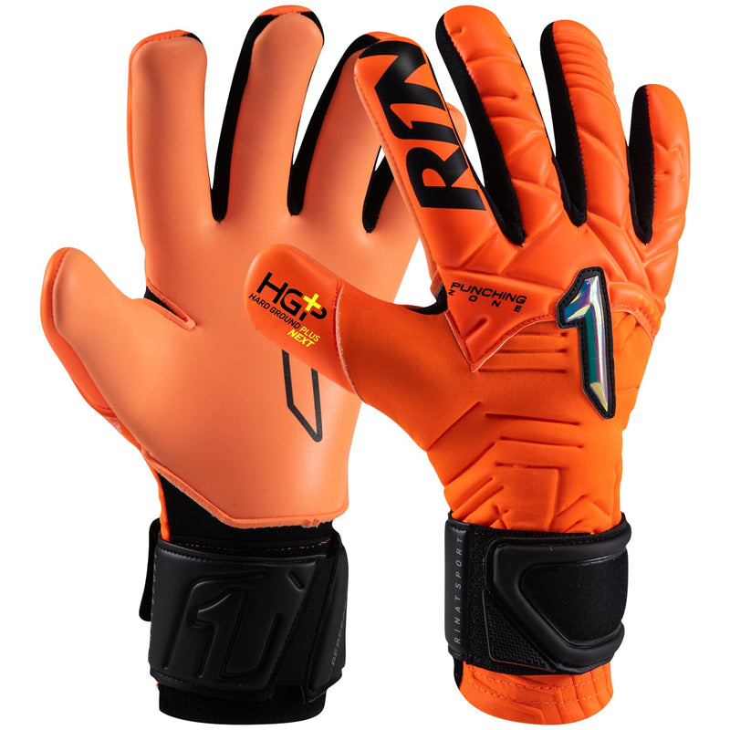 Goalkeeper Gloves Rinat Kratos Turf Dark Orange (Size: 7)