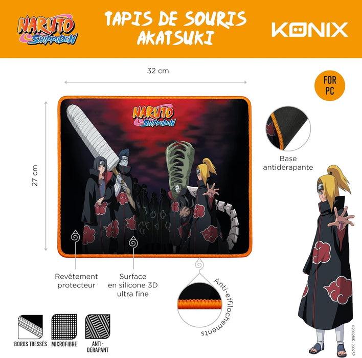 KX NARUTO AKATSUKI MOUSEPAD