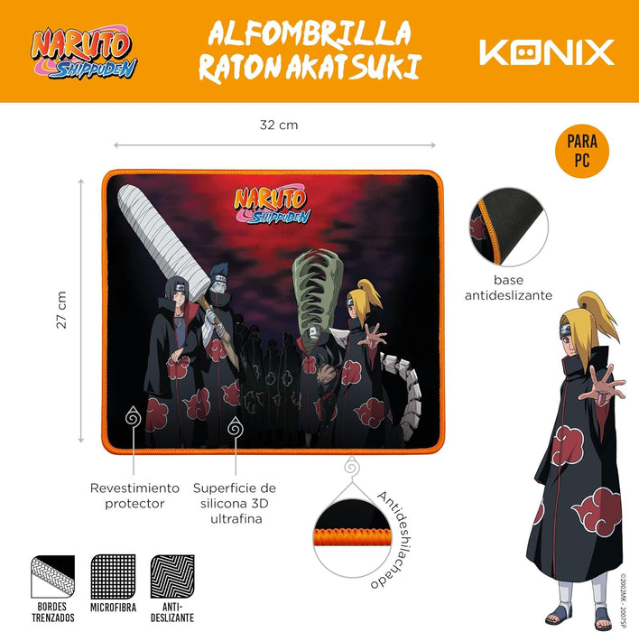 KX NARUTO AKATSUKI MOUSEPAD