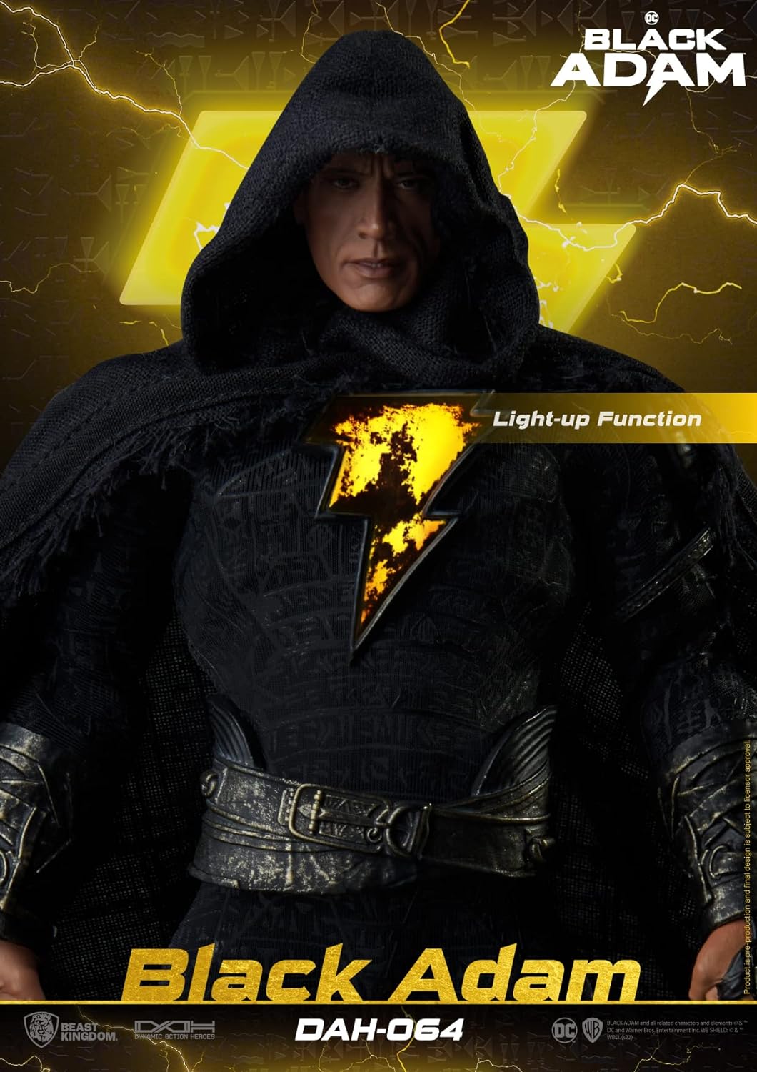 BEAST KINGDOM CO., LTD Black Adam: Black Adam - Dynamic 8-ction Heroes Action Figure