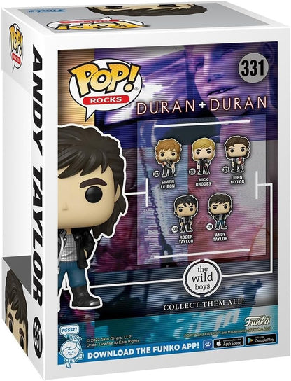 Funko POP! Rocks: Duran Duran - Wild Boys Andy Taylor - Collectable Vinyl Figure - Gift Idea - Official Merchandise - Toys for Kids & Adults - Music Fans - Model Figure for Collectors and Display