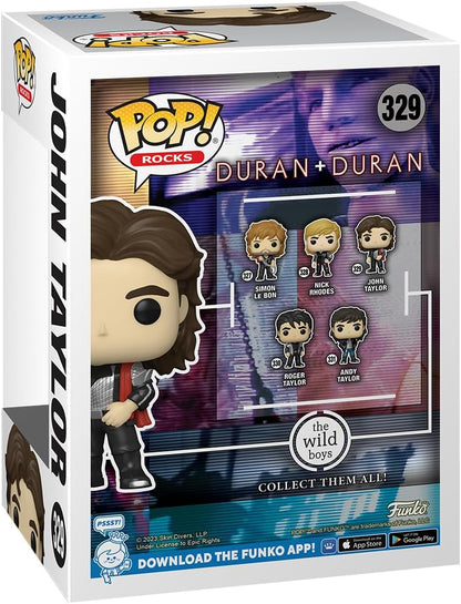Funko POP! Rocks: Duran Duran - Wild Boys John Taylor - Collectable Vinyl Figure - Gift Idea - Official Merchandise - Toys for Kids & Adults - Music Fans - Model Figure for Collectors and Display