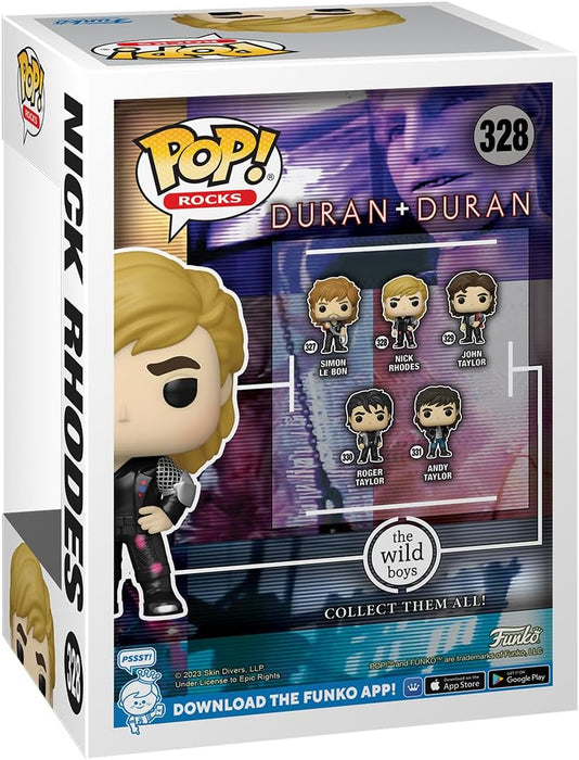 Funko POP! Rocks: Duran Duran - Wild Boys Nick Rhodes - Collectable Vinyl Figure - Gift Idea - Official Merchandise - Toys for Kids & Adults - Music Fans - Model Figure for Collectors and Display