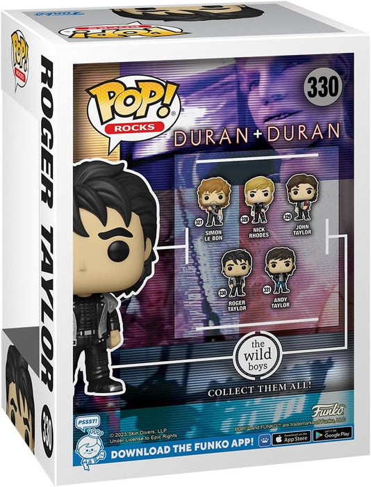Funko POP! Rocks: Duran Duran - Wild Boys Roger Taylor - Collectable Vinyl Figure - Gift Idea - Official Merchandise - Toys for Kids & Adults - Music Fans - Model Figure for Collectors and Display