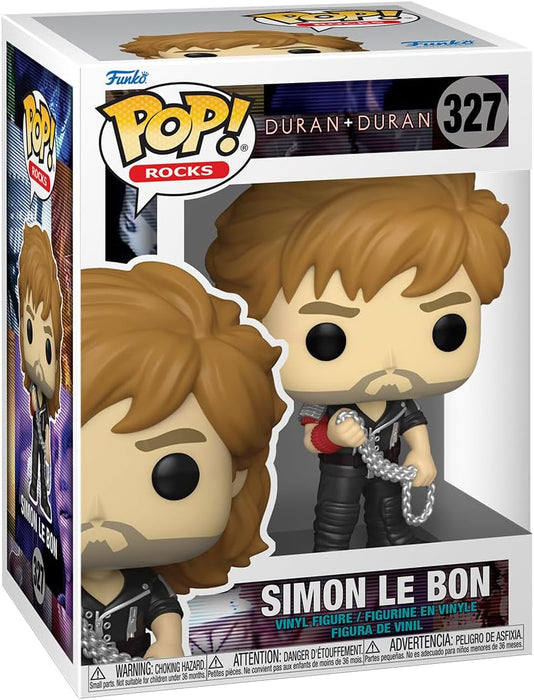 Funko POP! Rocks: Duran Duran - Wild Boys Simon Le Bon - Collectable Vinyl Figure - Gift Idea - Official Merchandise - Toys for Kids & Adults - Music Fans - Model Figure for Collectors and Display