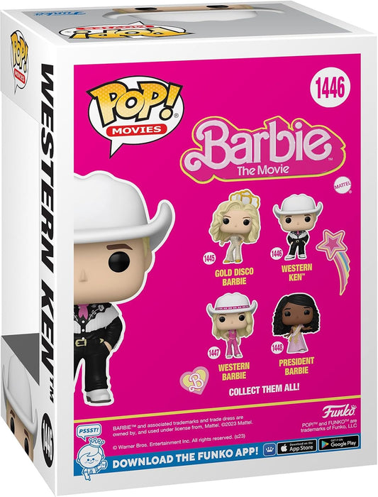 Funko POP! Movies: Barbie - Cowboy Ken 1 - Collectable Vinyl Figure - Gift Idea - Official Merchandise - Toys for Kids & Adults - Movies Fans - Model Figure for Collectors and Display