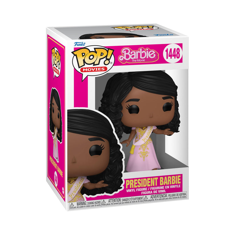 Funko POP! Movies: Barbie - President Barbie - Collectable Vinyl Figure - Gift Idea - Official Merchandise - Toys for Kids & Adults - Movies Fans - Model Figure for Collectors and Display