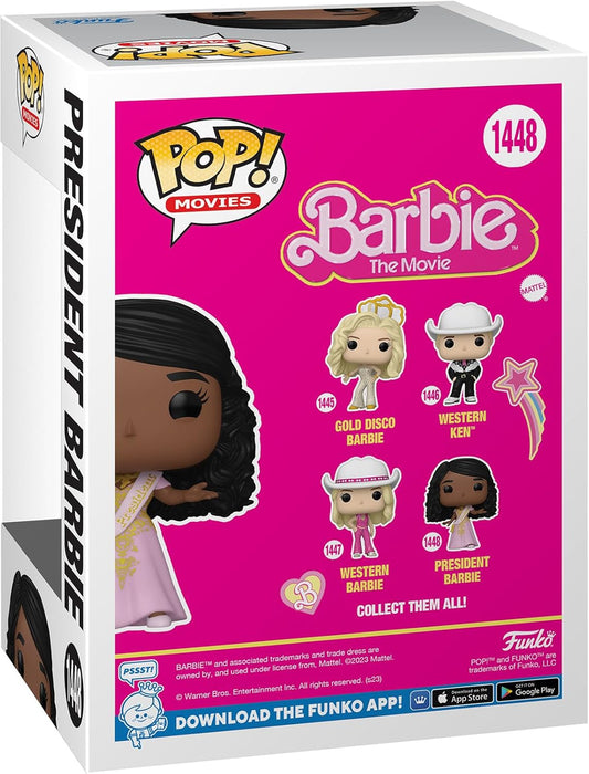 Funko POP! Movies: Barbie - President Barbie - Collectable Vinyl Figure - Gift Idea - Official Merchandise - Toys for Kids & Adults - Movies Fans - Model Figure for Collectors and Display