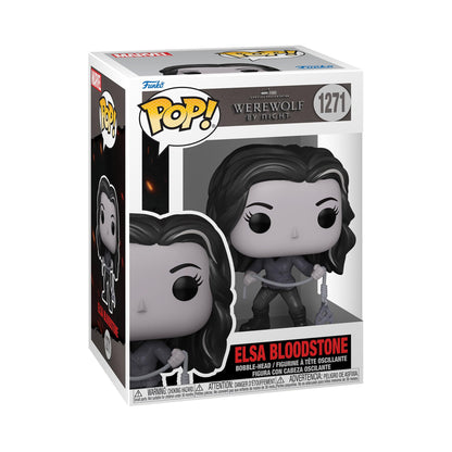 Funko POP! Marvel: Werewolf By Night - Elsa Bloodstone With Ravensclaw - Werewolf By Night - Collectable Vinyl Figure - Gift Idea - Official Merchandise - Toys for Kids & Adults - TV Fans