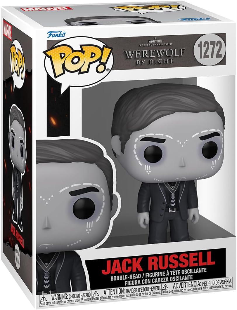 Funko POP! Marvel: Werewolf By Night - Jack Russell - Werewolf By Night - Collectable Vinyl Figure - Gift Idea - Official Merchandise - Toys for Kids & Adults - TV Fans - Model Figure for Collectors