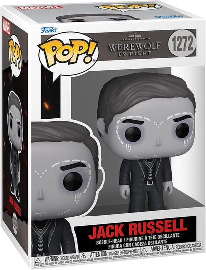 Funko POP! Marvel: Werewolf By Night - Jack Russell - Werewolf By Night - Collectable Vinyl Figure - Gift Idea - Official Merchandise - Toys for Kids & Adults - TV Fans - Model Figure for Collectors